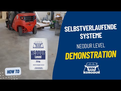 Selbstverlaufende Systeme - Industrieboden - NEODUR Level von KORODUR