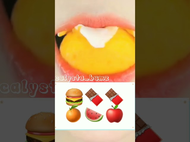 ASMR EATING EMOJI | req by: @aninxx445| cr: @MoonASMR222  | just req | #asmremoji #eating #asmr class=