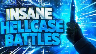 THE MOST INSANE BATTLES I’VE DONE ON HELLCASE (HELLCASE CASE OPENING)