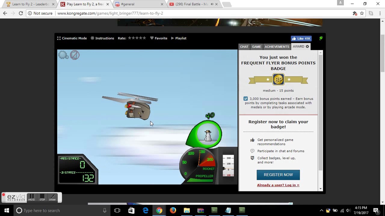 Learn to Fly 2 All Challenges Story All Bonuses in 9:46 (WR) - YouTube