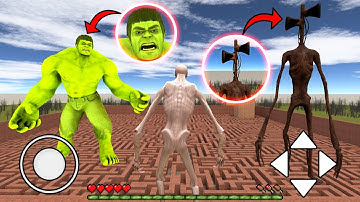 Never Go To Maze With SCP-096 VS HULK & SIRENHEAD!! In Garry