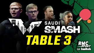 TENNIS DE TABLE - WTT SAUDI SMASH (Jeddah) : MAIN DRAW JOUR 1 - TABLE 3