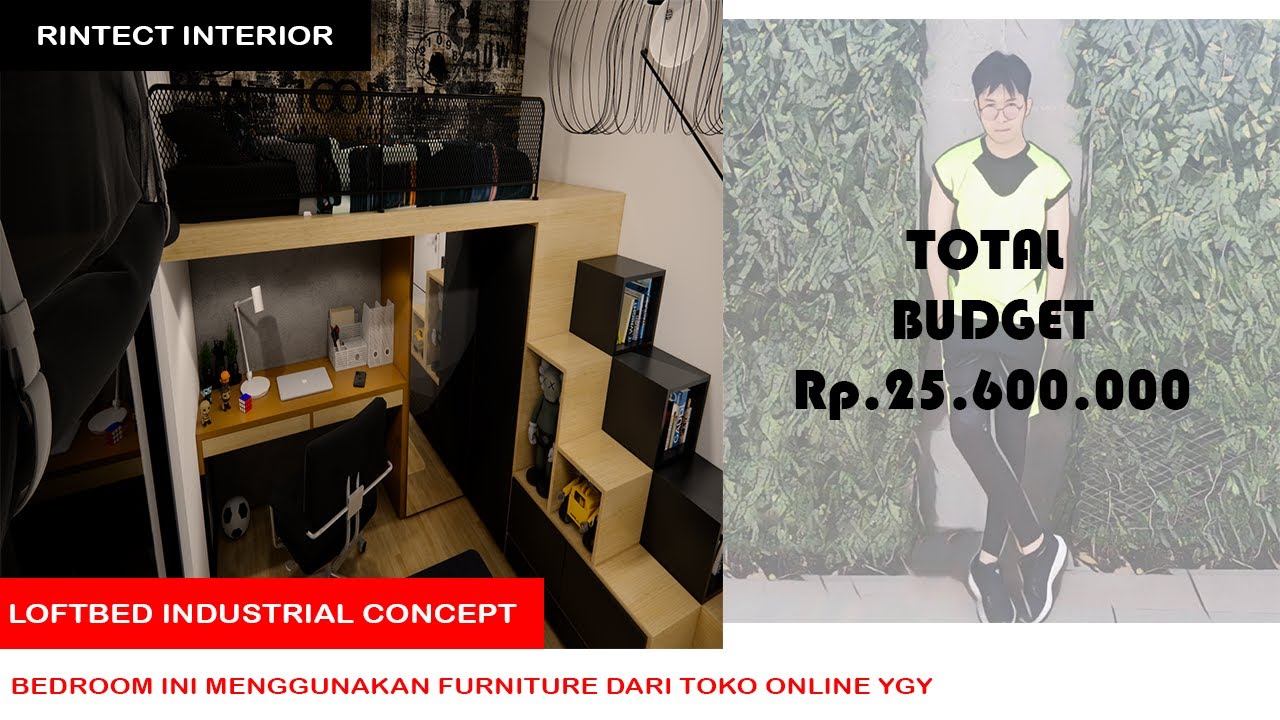 DESAIN KAMAR COWO INTROVERT - YouTube