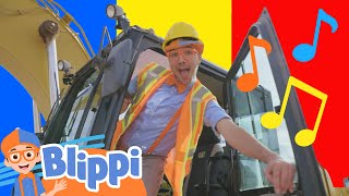 Blippi Excavator Song | I'm An Excavator! | Best Cars & Truck Videos For Kids