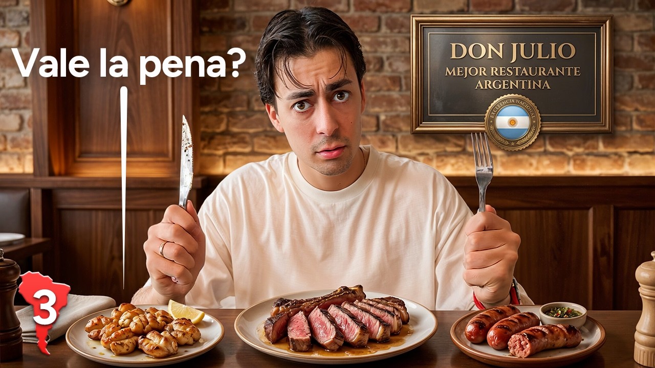 Probé el Restaurante Más FAMOSO de Argentina... ¿Sobrevalorado?
