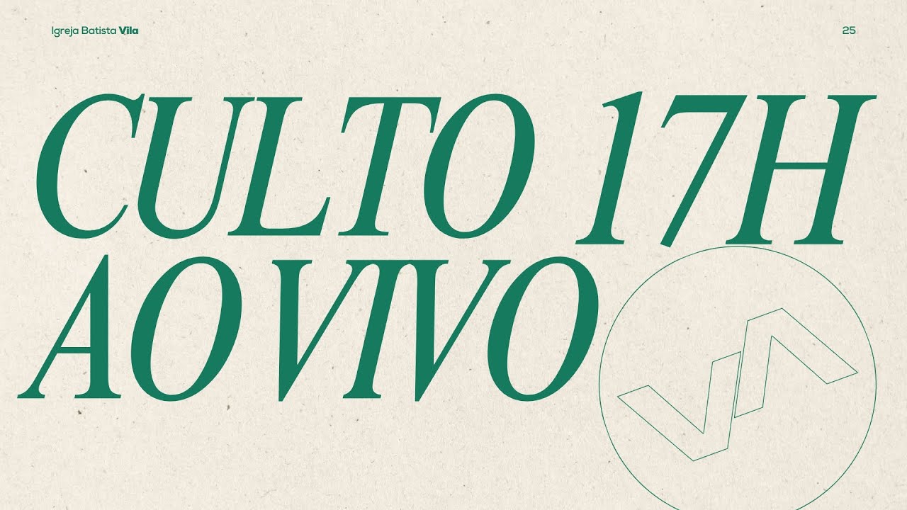 17h CULTO DE CELEBRAÇÃO | 17h | VILA TAQUARITUBA - YouTube