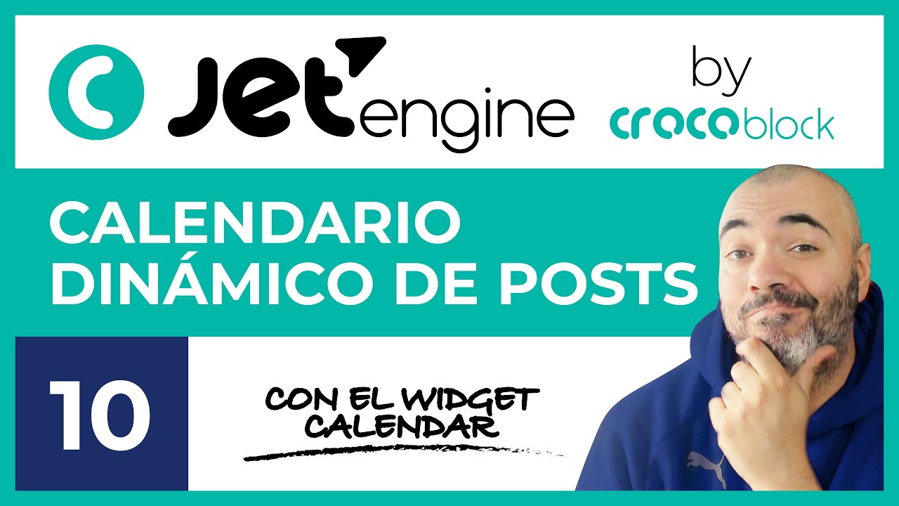 CALENDARIO DINÁMICO de POSTS - CURSO de JET ENGINE #10 - Tutorial en Español