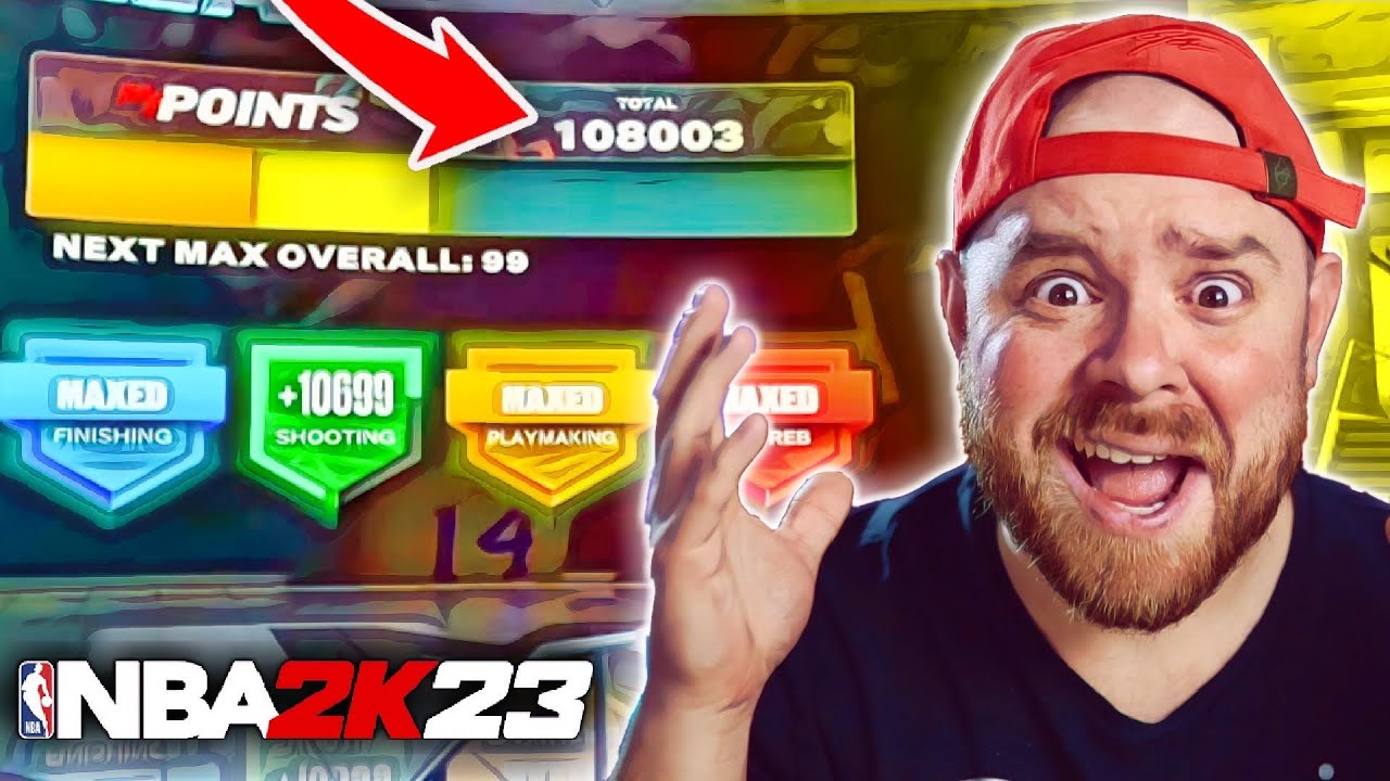 SUBE A 99 RAPIDO Y FACIL En NBA 2K23... 100,000+ por juego!