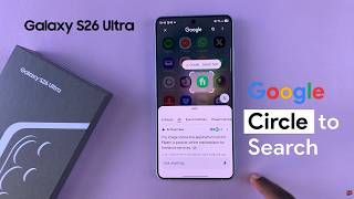 Samsung Galaxy S26 S26 Ultra How To Enable Circle To Search