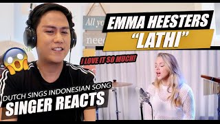 Weird Genius - Lathi (ꦭꦛꦶ)(ft. Sara Fajira) - Emma Heesters | SINGER REACTION