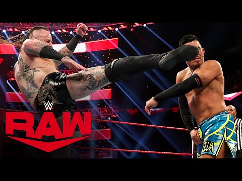 Aleister Black vs. Akira Tozawa: Raw, Feb. 10, 2020