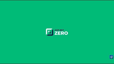 ASP.NET Zero — UI Quick Demo (for v13.2+)