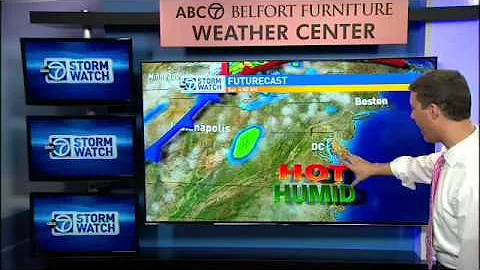 Friday midday weather forecast - May 29, 2015