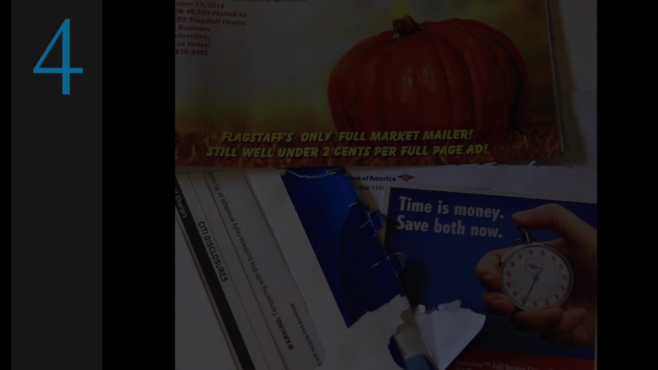 Flagstaff Green Minute Reduce Junk Mail YouTube