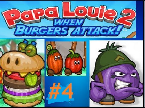 Papa Louie 2: When Burgers Attack - Papa's Games