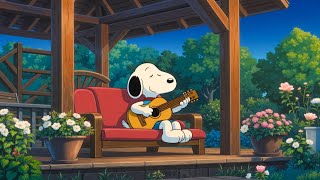 Snoopy Chill Beats 🌼 Spring Melodies for Relaxation & Focus 🌸 Music to Soothe Your Soul. screenshot 4