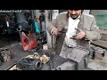 How to rebuild a steering shaft with small tools in pakistani Truck Workshops