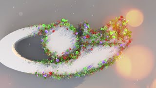 Celebrity Spring_Channel_Identity _ #3dsmax_#Tyflow Wealth