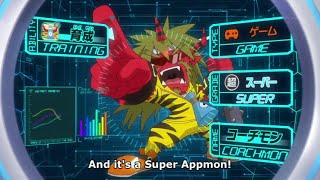 Digimon Universe Appli Monsters Coachmon (English fansub)