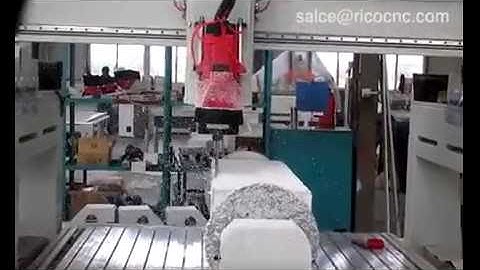 Big Size 3D CNC Foam Cutting Carving Machine Work with Rotary Axis for Cylinder Working B2540CR