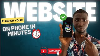 I Built a Professional Website Using Only My Phone