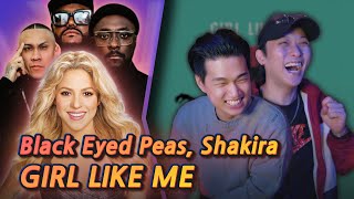 K-pop Artist Reaction] Black Eyed Peas, Shakira - GIRL LIKE ME (Official Music Video)