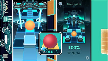 Rolling Sky - Deep Space 100% All Gems Done