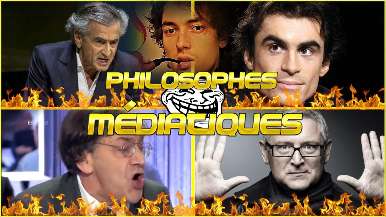 Les philosophes TV ! Bernard-Henri-Levy, Enthoven, Onfray, Finkielkraut