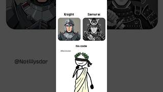 Knight vs Samurai #shorts