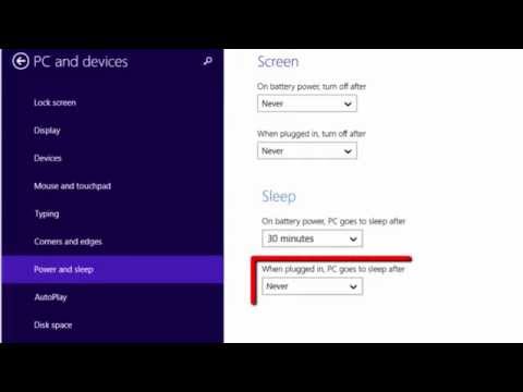 ვიდეო: როგორ დავაყენო Windows 8.1 დასაძინებლად?