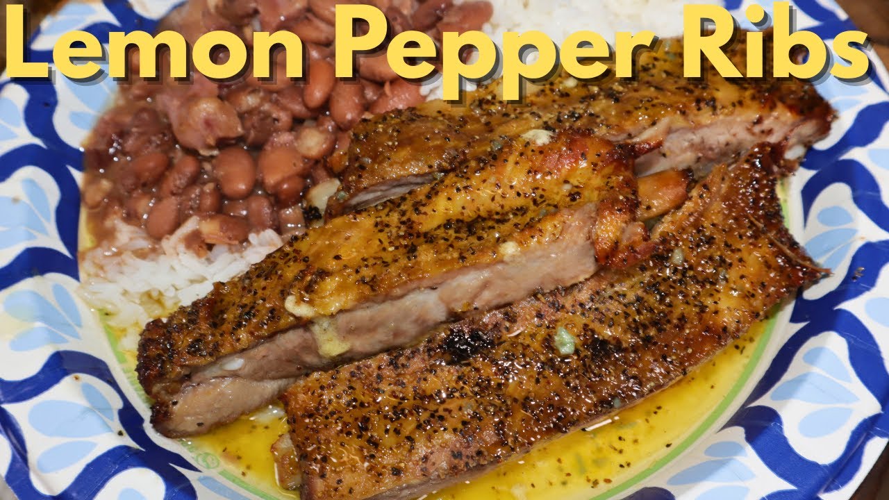 Hot Lemon Rib Juicy Lemon Pepper Ribs - Oven made - YouTube