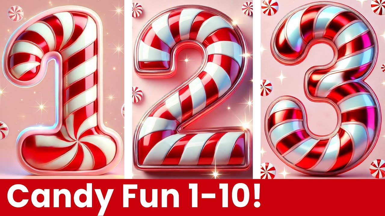 Sweet Counting Fun | Learn Numbers 1-10 in a Candy Wonderland