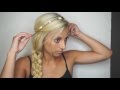 5 Strand Princess Braid with Flower Child Hair Accessory &amp; Luxy Hair Extensions