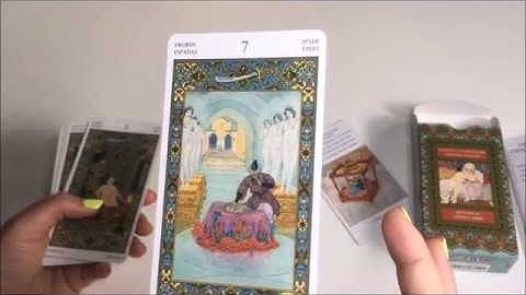 Unboxing 1001 Nights Tarot Deck // Interview Spread