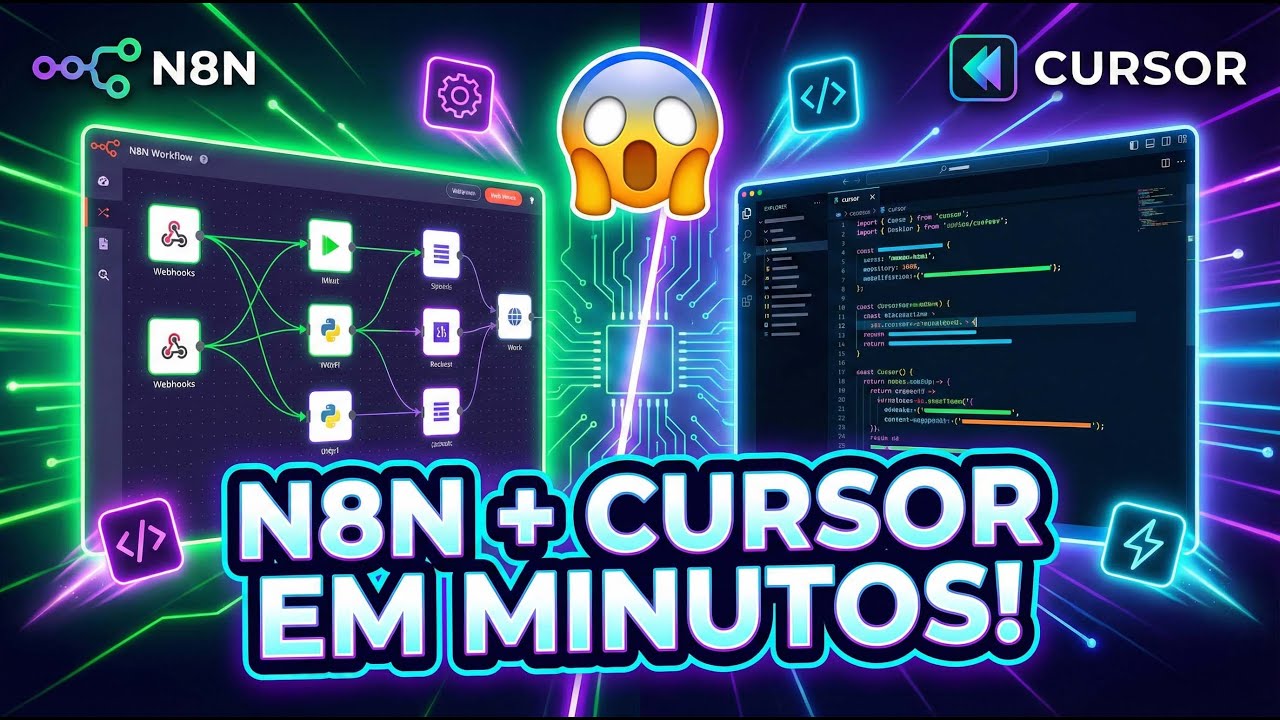 INTEGRE O CURSOR AO N8N COM MCP EM MINUTOS - YouTube