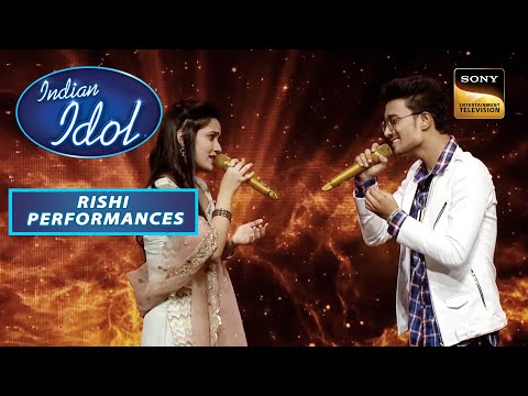 Rishi और Kavya ने मिलकर लगाए "Dhadak" पे Amazing Notes | Indian Idol Season 13 | Rishi Performance