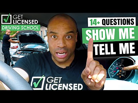 Show Me, Tell Me 2021 Driving Test Questions and Answers