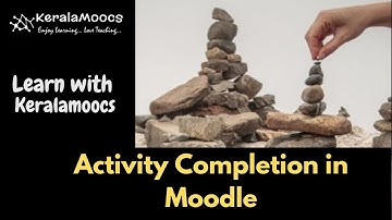 Activity Completion in Moodle
