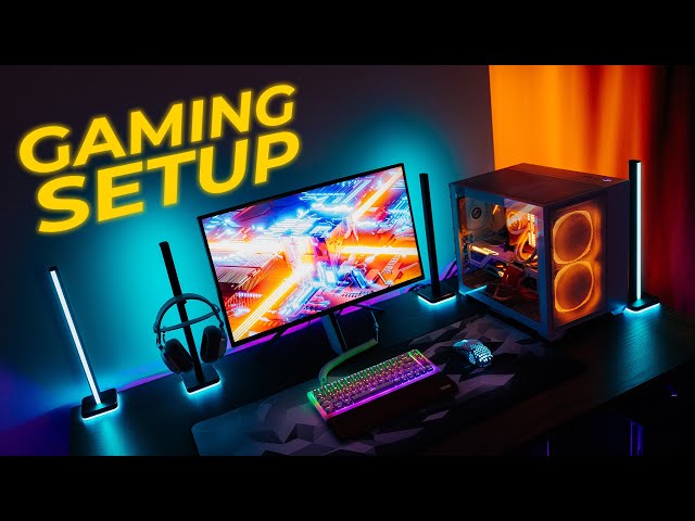 My Gaming Desk Setup Is Finally Done! 😎 - Youtube