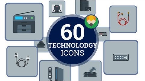 Device Phone Computer Technology - Flat Animated Icons and Elements (After Effects template)
