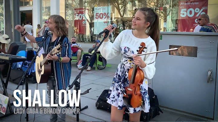 INCREDIBLE LIVE STREET PERFORMANCE | Shallow : Lady Gaga | Oscar Stembridge & Karolina Protsenko