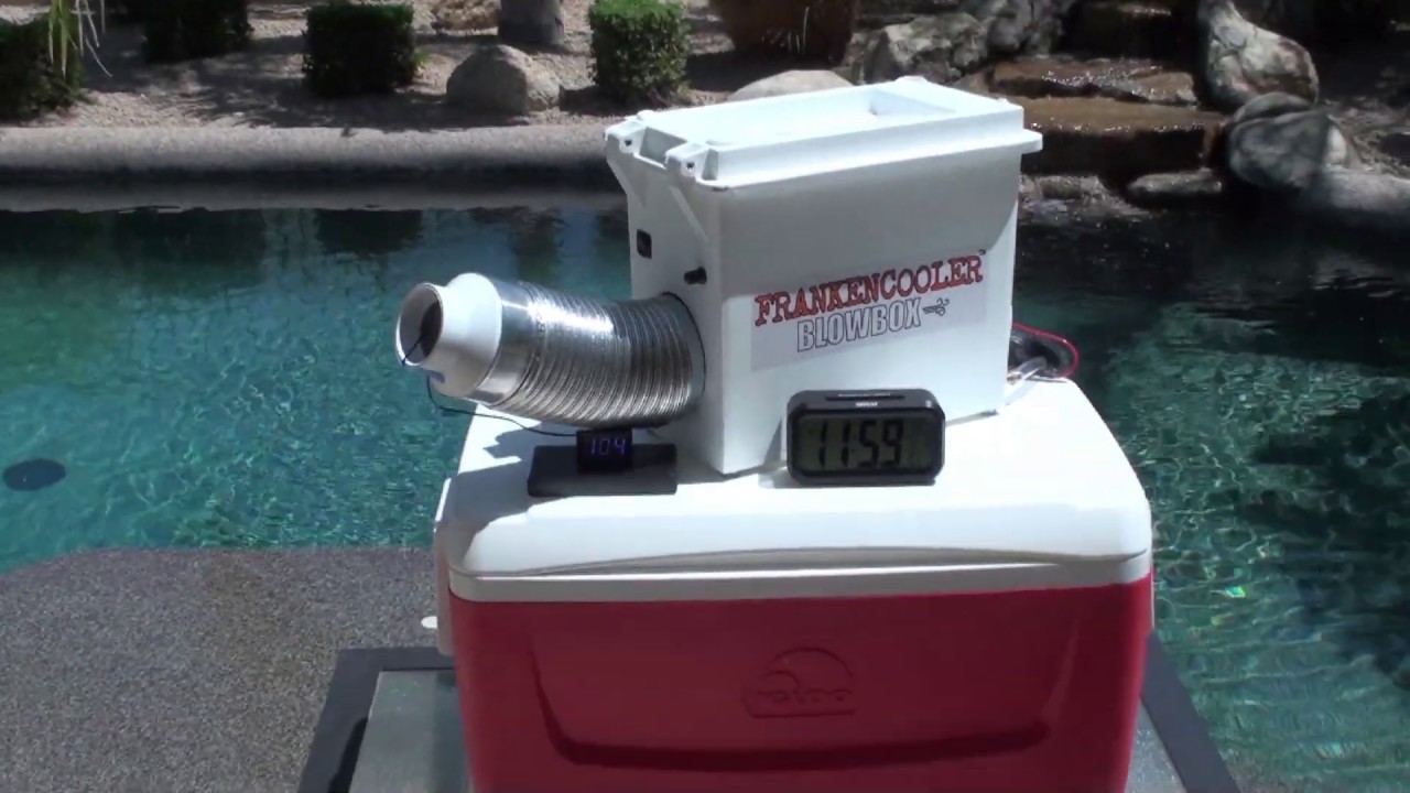 Blowbox Hard Side Cooler Ice Melt Test YouTube