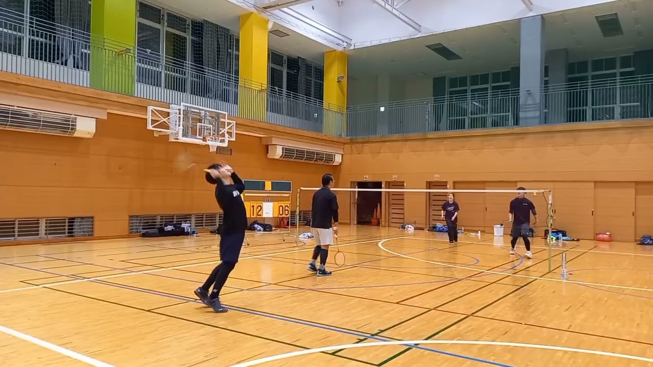 1/16   練習　こまばたVSかわさや