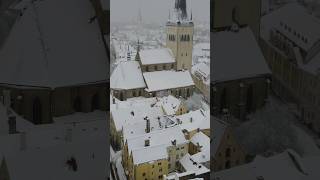 Winterland April Spring Snow in Tallinn Estonia ❄️🤍🇪🇪