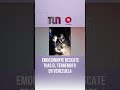 Emocionante rescate tras el terremoto en Venezuela