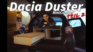 Dacia Duster MiniCamper I Fertigstellung DIY Bett 🔧