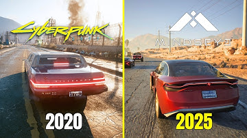 Cyberpunk 2077 VS MindsEye - Direct Comparison (4K)