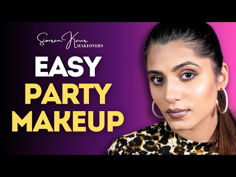 SLAY THE PARTIES WITH THIS MAKEUP! | Glam Party Self Makeup Tutorial | Simran Kaur Makeovers