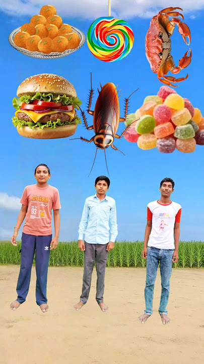 Tu Radha meri mia shyam Tera 💕🌺💞 three brothers eating game new magic #radha #krishna #newsong