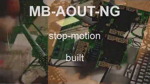 midibox mb-aout-ng - built - stop motion - music by crimic